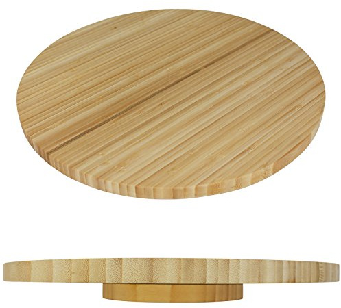 TW24 Kesper - Servierbrett - Kuchenplatte - Käseplatte - Dreh- und Servierplatte