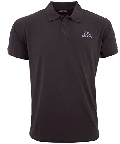 Kappa PELEOT Polo Unisex | 100% Algodón Piqué | Cuello Polo 3 Botones | Logo Bordado | Colección Logo Sportstyle