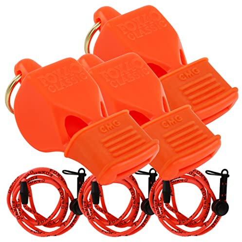Fox 40 Classic CMG Umhängeband, 3 Stück, Orange