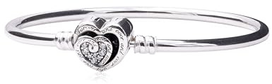 Pulsera Pandora Moments 591064C01-21 Corazone, One Size, Plata