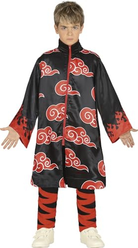 FIESTAS GUIRCA Costume Kimono Ninja con Nuvole Anime Manga Cosplay Bambino