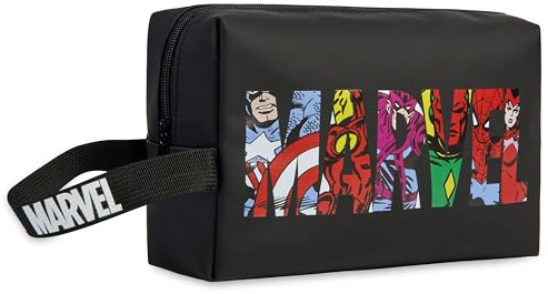 Marvel Herren Toilettasche - Hängende große Kulturbeutel und Waschtasche für Männer - Geschenke für Ihn - Toilettetasche Männer