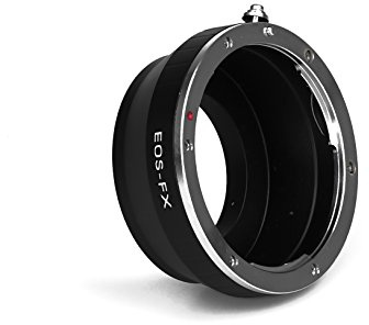 EOS-FX Lens Adapter Compatible with Canon EOS Lens Compatible with Fuji FX Camera Adapter X Mount
