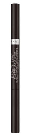 Rimmel Brow this Way Fill & Sculpt Pinceau à sourcils Noir doux 04