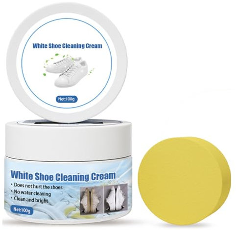 Mzshne Schuh-gelbe Fleckenentferner-Creme entfernt effektiv Schmutzreiniger für Damen, Herren, Kinderschuhe