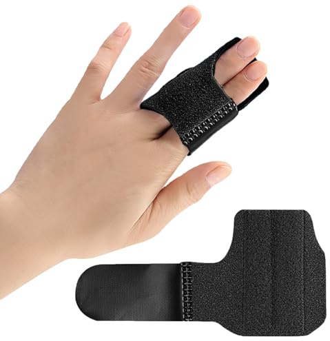 Kotkiddy® fingerskena fingerärmar med justerbart kardborrband fingerskydd fingerskydd stöd fingerärmar lindrar ledvärk