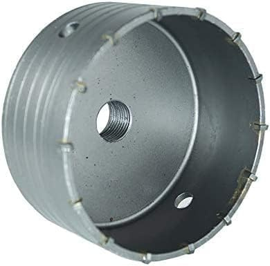 Terryshop74 Sierra de corona para pared de hormigón, diámetro de 160 mm, broca Corona Dry Core + adaptador SDS Plus + broca de centrado 8 x 110 mm (160 mm)