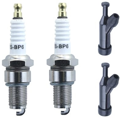 Mtanlo Zündkerzenstecker für Honda GX160 GX390 GX120 GX240 GX270 GX340, Zündkerzen Stecker, Widerstand, Zündung Cap Zündkerzenstecker für Honda GX160 mit ES-BP6 Zündkerze