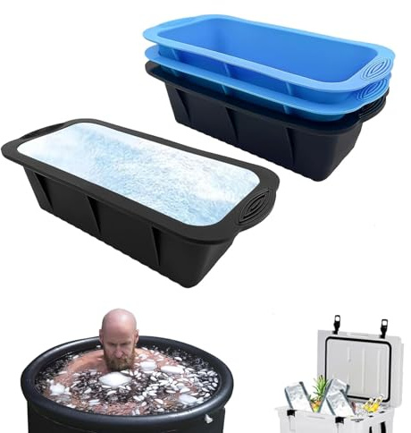 4 Pack Large Ice Cube Tray, Big Ice Cube Moulds