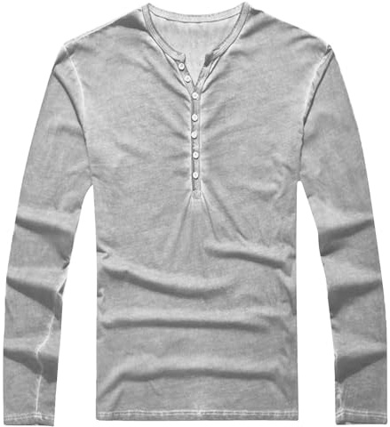 T Shirt Homme Col V Satin Tee-Shirt Musculation Hawaienne Polaire Chemise sans Repassage Bouton Chasse Oversize Personnalisé Pelle Tenue Tarte Polo Blanc Homme Gris Clair XL