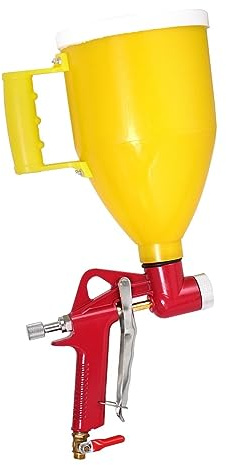 XLANDALYUEFA Airbrush Set,Air Hopper Spray Gun Paint Texture Tool Drywall Wall Painting Sprayer with 3 Nozzle(Set3)