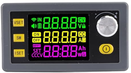 Regulador de Voltaje Ajustable, convertidor de 12-72V CC, Panel de Fuente de alimentación, módulo de voltios de Corriente Constante, Salida de 65V 6A 390W