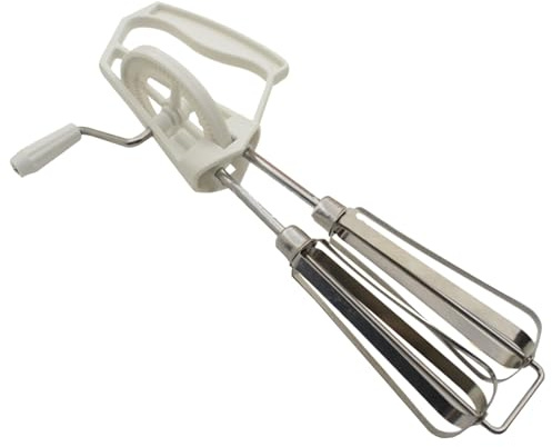 Mélangeur À Manivelle – Batteur À Œufs Manuel, Fouet De Cuisine Portable, Outil De Mélange Alimentaire Durable En Acier Inoxydable | Appareil De Cuisson À Engrenages Rotatifs, Pour La Cuisson Du Petit