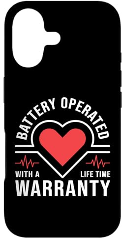 Carcasa para iPhone 17 Conciencia de CHD del Receptor del marcapasos cardíaco Que Funciona con Pilas