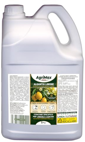 Concime Biostimolante con Alghe Brune e Ferro per Limoni e Agrumi - 5 Kg | 5 kg