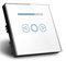 Led Touch Dimmer Switch 500W Crystal Panel Wall Controller Switch for Led Dimmer Lamp (White)