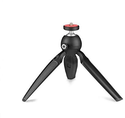JOBY Handypod Mini Trépied et Poignée Deux-en-un pour Rèflex, Compact, Hybride, Caméra d'action et Accessoires jusqu'à 1Kg - Noir, JB01555-BWW