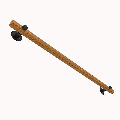 WQSQ Corrimano per Scale Rotondo Ringhiera A Parete in Legno Passamano Antiscivolo per Scale Interne Ed Esterne Corrimano per Uomo Anziano per Corridoio di Passaggio