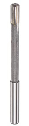 sourcing map Hartmetall Reibahle 7.2 mm, 4 Schneidig, H8/H7 Genauigkeit, Sandstrahlbeschichtung Maschinenreibahle für Metall Holz Loch Reiben, Gerade Nut Hochgeschwindigkeitsstahl Werkzeug
