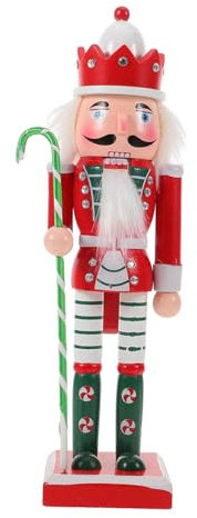 HOLIDYOYO Statuina Natalizia Decorazione Per Natale Figurina Da Tavolo Con Nutcracker Idee Per Feste e Decorazioni Domestiche