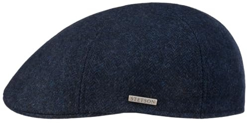 Stetson Finningley Flatcap Wollmütze Made in EU Herren Winter