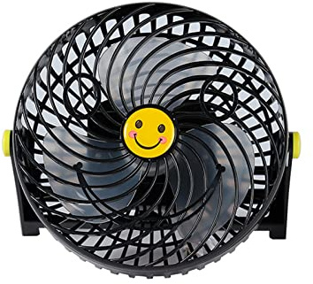 Watreketal Ventilateur de bureau USB pour table de bureau - 2 vitesses - Sans pales - Remplacement pour chambre à coucher extérieure