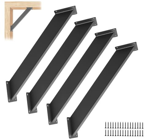 4 Stück 45-Grad-Winkel-Stützhalterungen, Pergola-Set, robuster Anschluss für Holzkonstruktionen, Unterstützung für Pavillons, Baumhäuser, Hütten und Terrassen