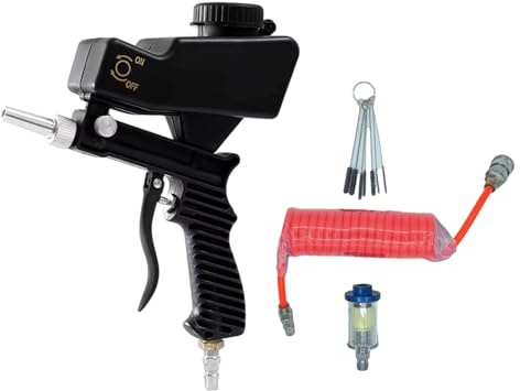 Verstellbare Tragbare Sandstrahlpistolen 90psi Handheld Farbsprays Maschine Für Zuhause Und Automatische Verwendung