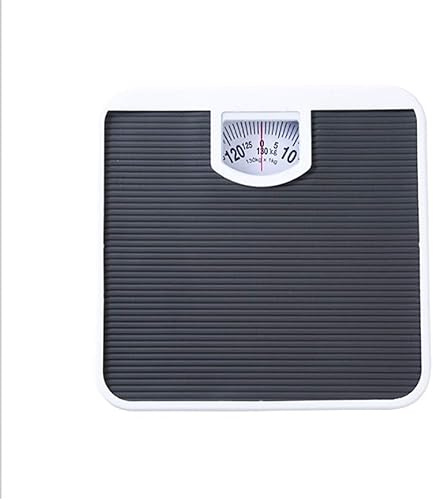 Báscula De Baño Analógica Profesional Capacidad De 287 LB / 130 Kg Dial Mecánico Extra Grande Básculas De Peso Corporal Precisas Y Resistentes Dormitorio De Oficina En Casa, White