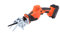 Yard Force Kabellose Gartensäge 20 V mit mehreren Klingen, Haltesattel, Lithium-Ionen-Akku 2 Ah und Ladegerät LS C08