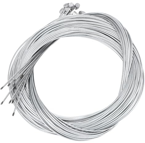 Brake Line, 20 Pieces Of Metal 2.5 M Long 1.6 Mm Thick Electric Rear Wheel Cable Core Brake Line Accessories 2300mm Brake Cable