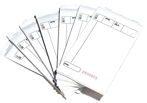 TuTickeT TÉRMICO.com - Comandero Hostelería 10x15 cm Triplicado. Pack de 10 Talonarios de 3 Hojas para Camareros donde Anotar las Comandas del Restaurante (10 uds)