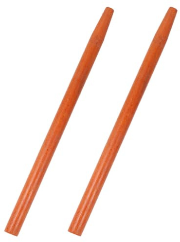 BESTonZON 2pièces Manche Bois Pour Houe Pelle Et Bêche Lot Rechange Avec Design Ergonomique Pour Travaux De Jardinage Extérieur