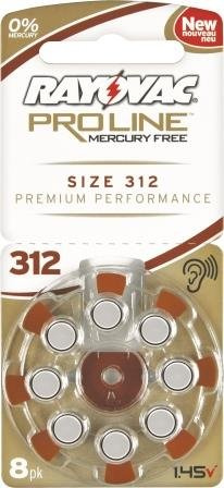 Rayovac ProLine Mercury free 10 packs of 8 (80)