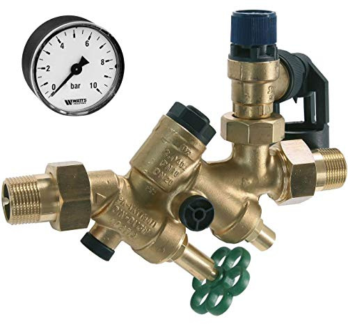 Ritzer by SYR Trinkwasser Sicherheitsgruppe Syrobloc Typ 24 DN 20 x ¾, 10 bar, mit Manometer
