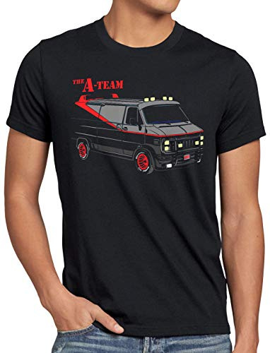 style3 Team Monovolumen Camiseta para Hombre T-Shirt Minivan a Hannibal Murdock