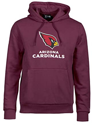 New Era - NFL Arizona Cardinals Team Logo and Name Hoodie - Rot