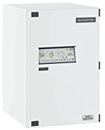 BURG-WÄCHTER Boîte aux lettres colis eBoxx, Pour extérieur, Principaux livreurs, Solide, Acier galvanisé, 98 L, E 635 W, Blanc (similaire à RAL 9010)