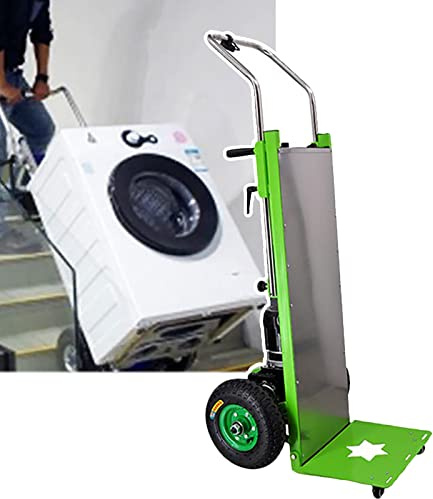 Elektrischer Handkarren-Treppensteiger, 200 kg Tragkraft – bürstenloser 800-W-Motor & herausnehmbarer 20-Ah-/36-V-Lithium-Akku – einfach zu bedienen