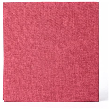 Fotoalbum 16-Zoll-20-Seiten Selbstklebendes Fotoalbum DIY. Scrapbook-rustikale Leinen-Tuch-Cover personifizieren Sie das Album for Hochzeitsmemorder-Album Fotoalbum Zum Selbstgestalten ( Size : Fuchsi
