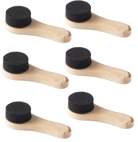 Brosse à Chaussures Cuir 6pcs Brosse Chaussure Nettoyage Éponge Brosse à Lustrer Brosse à Cirer Chaussures Brosse de Polissage Chaussure Brosse à Cirage Chaussures pour Chaussures en Cuir