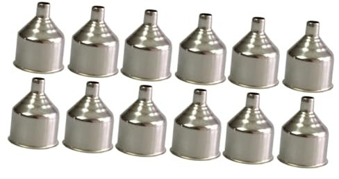 PRETYZOOM 12 Piezas Mini Embudo Decantador Embudo Uso Doméstico De Cocina Mini s De Perfumes Para Uso Diario De Salsa De Soja De Transferencia De Aceite