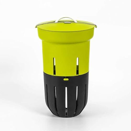 Wiggly Wigglers Worm Composter for Raised Beds 12L - Worm Farm in Ground That Turns Your Waste to Compost - Worm Bin Plastic Worm Composting Bin (Green)