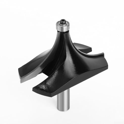 Punta per fresatrice angolare con codolo da 12 mm, per applicazioni di lavorazione del legno e fresatura (12 mm)