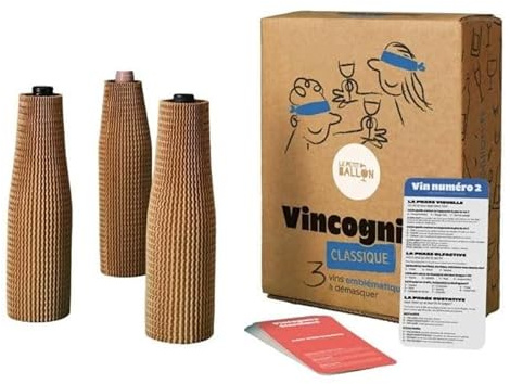 Vincognito classique - Coffret dégustation à l'aveugle
