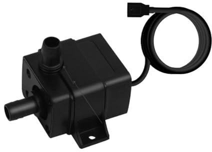 Pompe à eau à membrane auto-amorçante Micro pompe à eau submersible 5 V USB sans balais for fontaine, aquarium, filtre de circulation