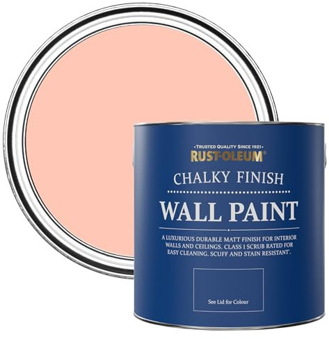 Rust-Oleum Peach Wall and Ceiling Paint in Matt Finish - Happy as a Clam 2.5L (SHDRCT825)