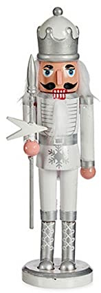 Krist+ Figura Decorativa Blanco Cascanueces Plástico (9,5 x 28,5 x 7,5 cm)