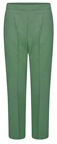 JM CLOTHING Pantalones elásticos para mujer, para enfermera, trabajo, trabajo, casual, oficina, trabajo, talla grande, pantalones de pierna recta, a la moda.
