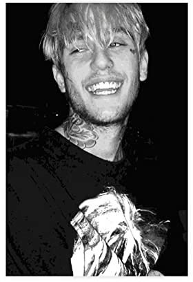 Lil Peep Rapper Poster (5) Leinwand Poster Schlafzimmer Dekor Sport Landschaft Büro Zimmer Dekor Geschenk Unrahmen-Stil 20 x 30 cm